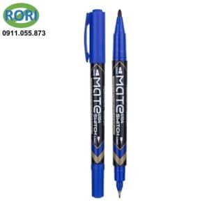 Bút dạ kính 2 đầu-xanh DL-EU10430 Deli Tools. bút đánh dấu không xóa đươc. sản phẩm chính hãng của Deli
