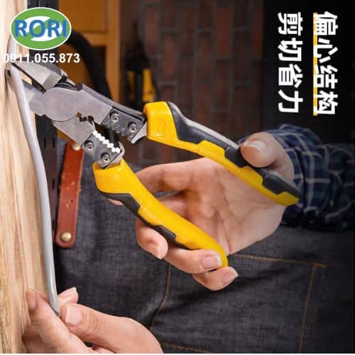 Kìm cắt đa năng DL102008 Deli Tools, kìm cắt, kềm cắt, kềm cắt kẽm, kìm tuốt dây,... Các sản phẩm chính hãng của thương hiệu Deli được phân phối trực tiếp tại khu vực miền trung, Đà Nẵng, Quảng Nam bởi RORI.