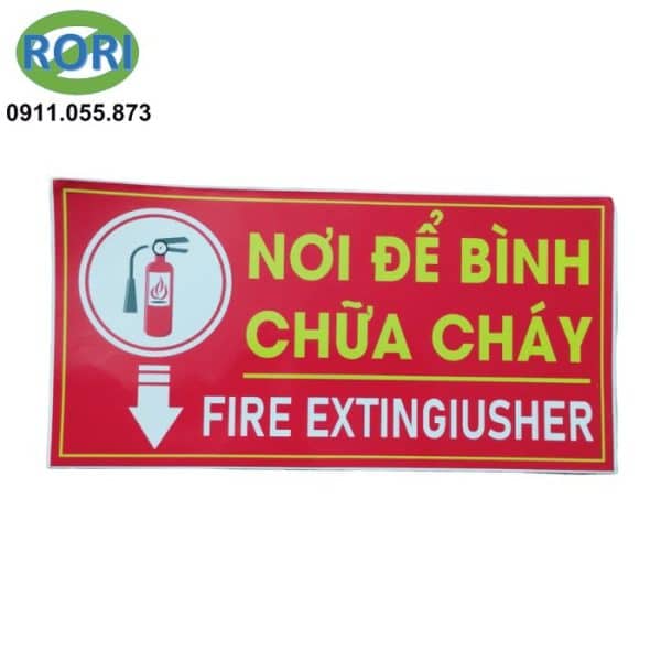 Phòng cháy chữa cháy là luôn là quy định và là ưu tiên hàng đầu trong công tác đảm bảo an toàn cho sinh hoạt, lao động, giải trí, sản xuất,... phải thực hiện bài bản đúng theo các quy tắc đề ra. Nội quy và các Tiêu lệnh phòng cháy chữa cháy là yêu cầu bắt buộc phải có đối các doanh nghiệp, nhà xưởng sản xuất, kinh doanh, kho hàng, chung cư, khách sạn, công ty,... Bảng Tiêu lệnh pccc: nơi để bình chữa cháy là sản phẩm cần phải có trong công tác pccc, giúp gây chú ý và nhanh chóng tìm được nơi đặt bình chữa cháy, điều này sẽ giúp cho việc xử lý đám cháy được diễn ra sớm hơn, giảm nguy cơ và tăng mức độ an toàn cho con người. rất phổ biến, được nhiều nhà thầu và các cơ sở lựa chọn. Giải pháp RORI là đơn vị uy tín chuyên cung cấp và phân phối chính hãng các sản phẩm, dụng cụ, thiết bị bảo hộ lao động, bảo hộ - vật tư phòng sơn, phòng sạch, thiết bị điện, thiết bị hàn - cắt, máy cầm tay, máy công nghiệp, vật tư kim khí,...tại khu vực miền Trung, đặc biệt là tại các tỉnh Huế, Đà Nẵng, Quảng Nam, Quảng Ngãi.