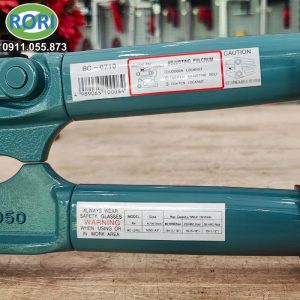 BC-0710 Kìm cộng lực cắt sắt có khả năng cắt mạnh mẽ, cắt được sắt có đường kính đến 18mm (80HRC). Giải pháp RORI tự hào là đơn vị uy tín chuyên cung cấp và phân phối chính hãng các sản phẩm dụng cụ cầm tay, máy cầm tay, vật tư công nghiệp, thiết bị phòng sơn, phòng sạch, bảo hộ lao động,....tại khu vực miền Trung, đặc biệt là các tỉnh Huế, Đà Nẵng, Quảng Nam, Quảng Ngãi.