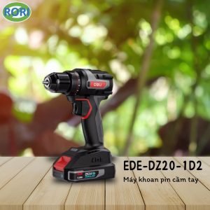 Máy khoan pin cầm tay EDE-DZ20-1D2. Kích thước nhỏ gọn nhưng đầy mạnh mẽ. Đa chức năng cùng với khả năng điều chỉnh linh hoạt và dễ dàng. Cho phép giải quyết được nhiều tác vụ, công việc một cách thuận lợi và nhanh chóng.