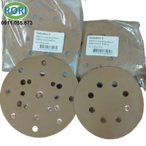 Gekatex PN5711 - Giấy nhám đĩa P600 có lông dán là mẫu sản phẩm giấy nhám có khả năng hỗ trợ mài, chà nhám bề mặt sản phẩm với tính hiệu quả cao. Thiết kế lông gai dán ở mặt sau, giúp thao tác lắp và đế mài và thay thế trở nên dễ dàng. Giúp tăng độ hoàn thiện và giá trị của sản phẩm. Giải pháp RORI tự hào là đơn vị uy tín, chuyên cung cấp và phân phối chính hãng các loại dụng cụ cầm tay, dụng cụ - thiết bị - vật tư kim khí, máy công cụ, dụng - thiết bị điện, vật tư phòng sơn, phòng sạch, bảo hộ lao động,... tại khu vực Miền Trung. Đặc biệt là tại các tỉnh Huế, Đà Nẵng, Quảng Nam, Quảng Ngãi.