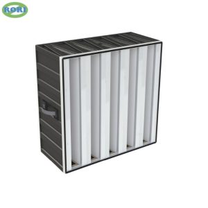 HEPA lưu lượng khí cao: thường được gọi là bộ lọc HEPA Compact hoặc V-Bank được sử dụng trong các ứng dụng có lưu lượng khí cao. Bạn thường sẽ thấy những bộ lọc này trong ứng dụng cung cấp khí của mình như các bộ xử lý không khí hoặc trong các ứng dụng khí thải thay đổi an toàn.