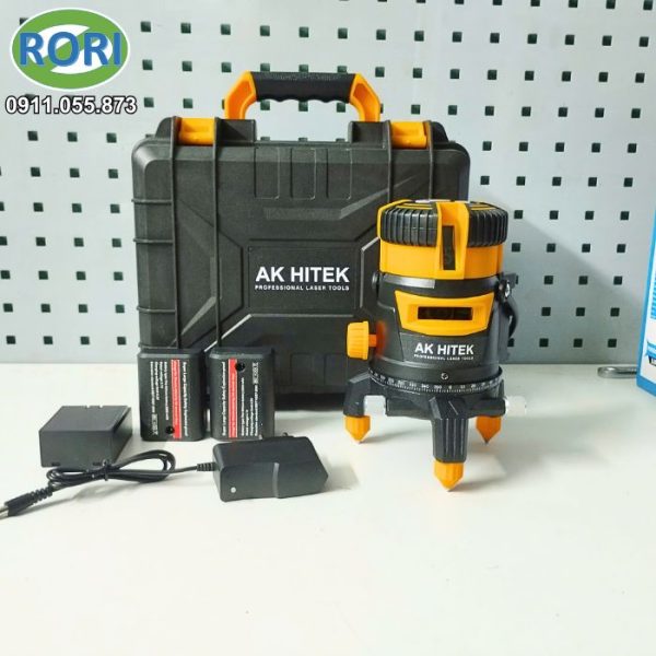 Với độ chính xác cao và 5 tia laser xanh có độ sáng mạnh, điều chỉnh linh hoạt,... Máy cân bằng Laser AK HiTEK AK-002 được xem là công cụ hỗ trợ lý tưởng và phù hợp cho các công việc liên quan đến xây dựng và trang trí nội - ngoại thất.