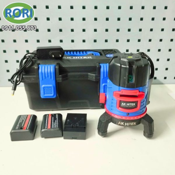 Kết hợp với độ chính xác cao và 5 tia laser xanh có độ sáng mạnh, điều chỉnh linh hoạt,... Máy cân bằng Laser AK HiTEK AK-018 được xem là công cụ hỗ trợ lý tưởng và phù hợp cho các công việc liên quan đến xây dựng và trang trí nội - ngoại thất.