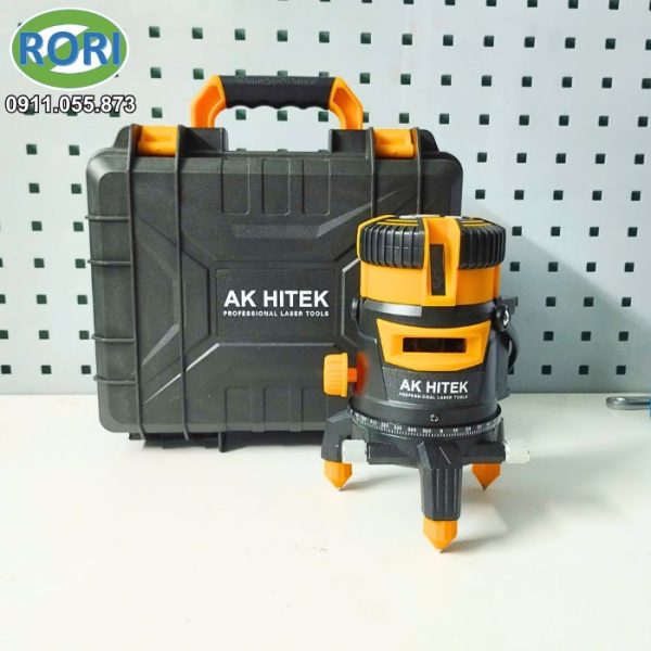 Với độ chính xác cao và 5 tia laser xanh có độ sáng mạnh, điều chỉnh linh hoạt,... Máy cân bằng Laser AK HiTEK AK-002 được xem là công cụ hỗ trợ lý tưởng và phù hợp cho các công việc liên quan đến xây dựng và trang trí nội - ngoại thất.