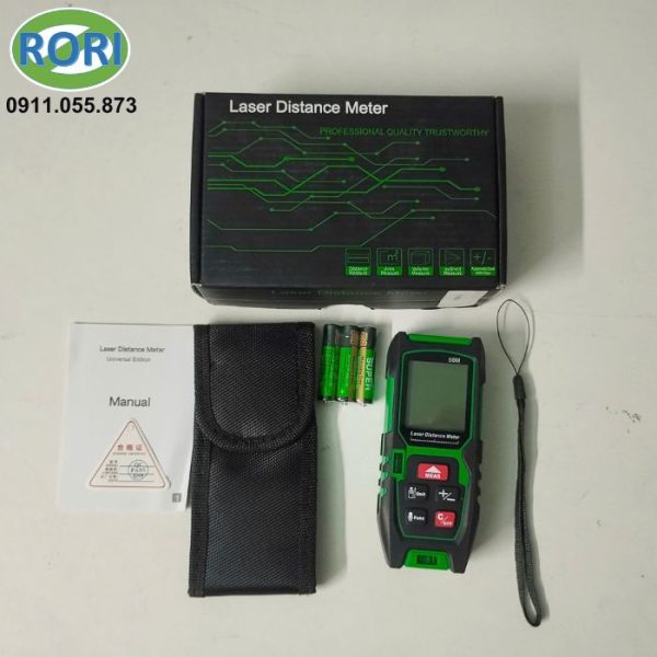 Máy đo khoảng cách laser 80m AK-Y80 với thiết kế nhỏ gọn và độ chính xác cao, tích hợp 2 ống bọt thủy lấy hướng cho tia đo nằm ngang và dọc giúp công việc đo đạc nhanh chóng và chính xác hơn.