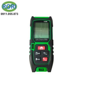 Máy đo khoảng cách laser 100m AK-Y100 với thiết kế nhỏ gọn và độ chính xác cao, tích hợp 2 ống bọt thủy lấy hướng cho tia đo nằm ngang và dọc giúp công việc đo đạc nhanh chóng và chính xác hơn.
