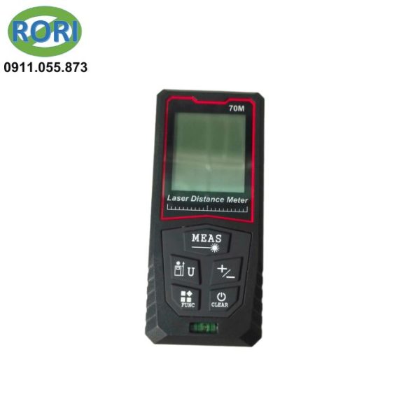 Máy đo khoảng cách laser 70m AK-E70 với thiết kế nhỏ gọn và độ chính xác cao, tích hợp bọt thủy lấy hướng cho tia đo nằm ngàng giúp công việc đo đạc nhanh chóng và chính xác hơn.