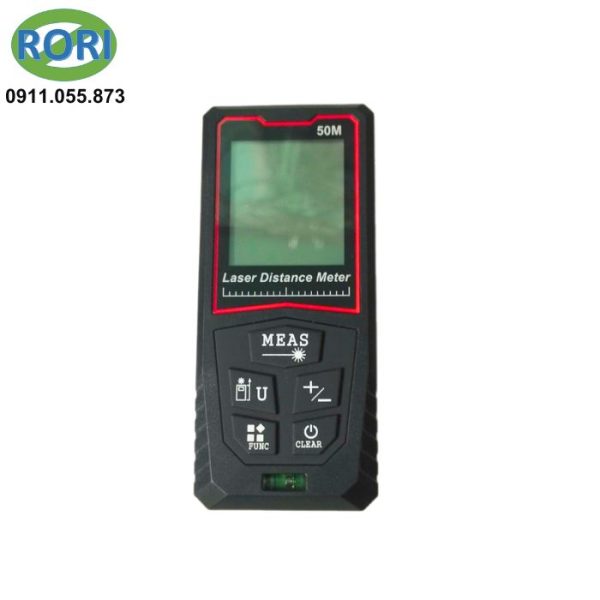Máy đo khoảng cách laser 50m AK-E50 với thiết kế nhỏ gọn và độ chính xác cao, tích hợp bọt thủy lấy hướng cho tia đo nằm ngàng giúp công việc đo đạc nhanh chóng và chính xác hơn.