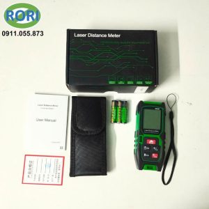Máy đo khoảng cách laser 100m AK-Y100 với thiết kế nhỏ gọn và độ chính xác cao, tích hợp 2 ống bọt thủy lấy hướng cho tia đo nằm ngang và dọc giúp công việc đo đạc nhanh chóng và chính xác hơn.