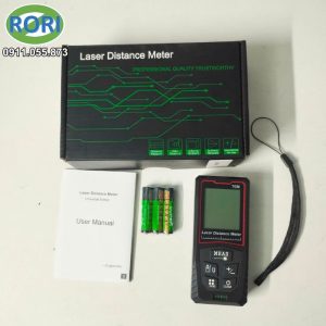 Máy đo khoảng cách laser 70m AK-E70 với thiết kế nhỏ gọn và độ chính xác cao, tích hợp bọt thủy lấy hướng cho tia đo nằm ngàng giúp công việc đo đạc nhanh chóng và chính xác hơn.