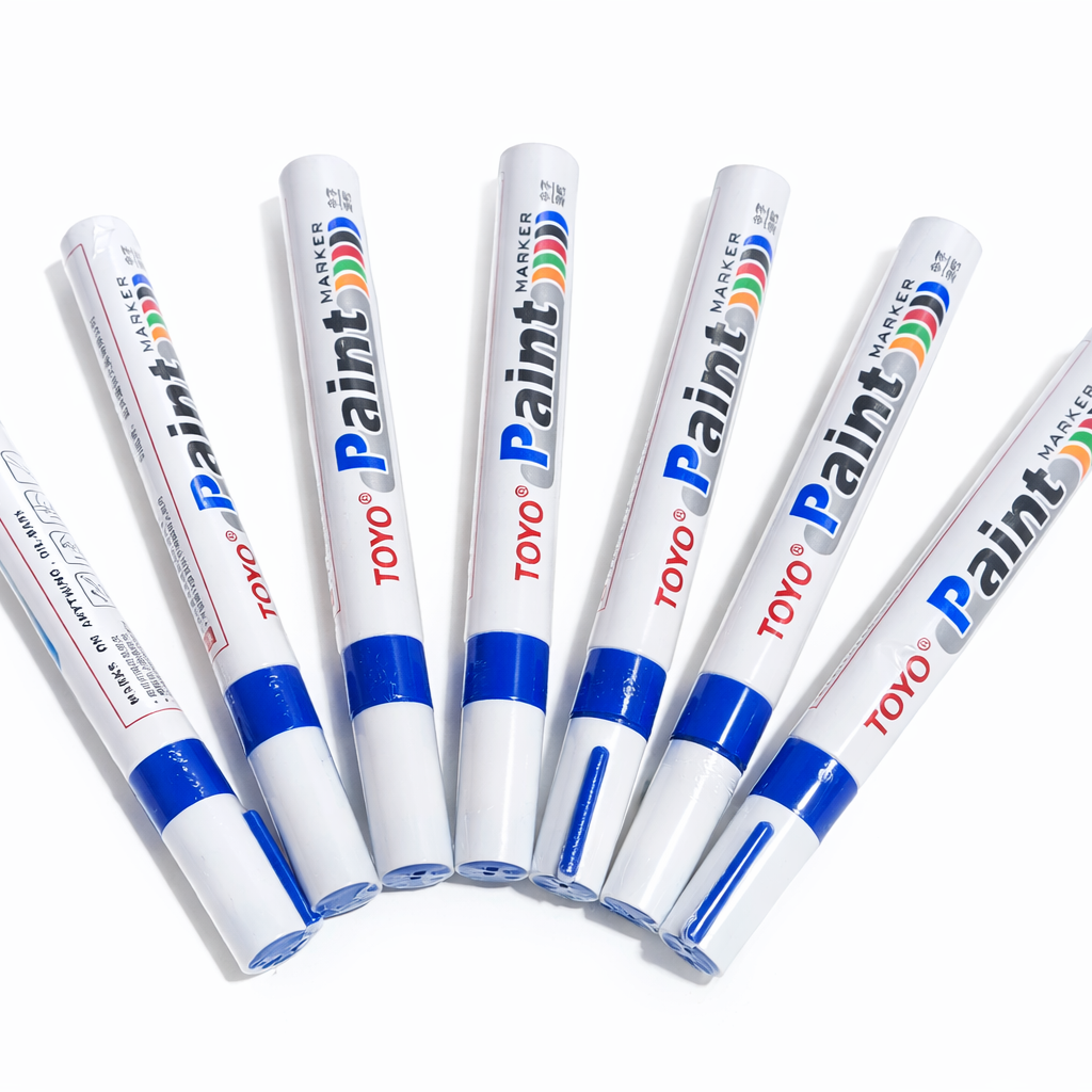 Bút sơn toyo chính hãng, được sử dụng phổ biến trong xưởng cơ khí, nhà máy sản xuất, công trình xây dựng và ngành gia công kim loại