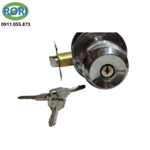 khóa cửa tay nắm tròn chính hãng, dùng để khóa và mở cửa trong các hệ cửa thông dụng
