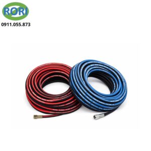 dây hàn gió đá dùng để dẫn khí oxy và khí nhiên liệu (gas/acetylene) từ bình chứa đến mỏ hàn/cắt