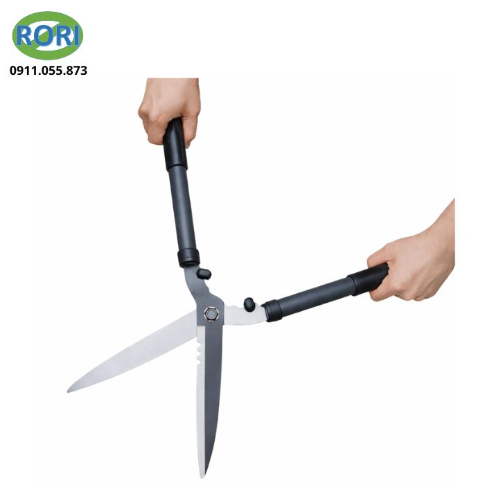 Kéo cắt tỉa Deli lưỡi thép sắc bén, tay cầm chắc chắn, chuyên dùng cắt cành cây, tỉa hàng rào, làm vườn hiệu quả và bền bỉ.