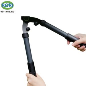 Kéo cắt tỉa Deli lưỡi thép sắc bén, tay cầm chắc chắn, chuyên dùng cắt cành cây, tỉa hàng rào, làm vườn hiệu quả và bền bỉ.