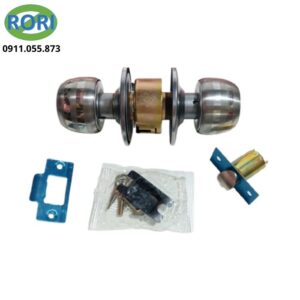 khóa cửa tay nắm tròn chính hãng, dùng để khóa và mở cửa trong các hệ cửa thông dụng