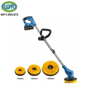 máy chà sàn cầm tay dùng pin chính hãng, dùng trong công việc chà sàn và làm sạch bề mặt.