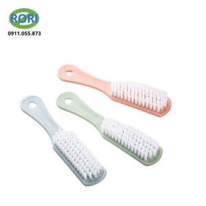 Bàn chải nhựa vệ sinh đa năng, lông dày chắc, phù hợp chà giày dép và quần áo.