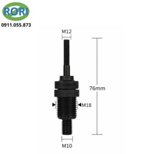 Đầu rút ốc tán 2 đầu ren bằng thép cứng dùng cho máy rút đinh tán cơ khí