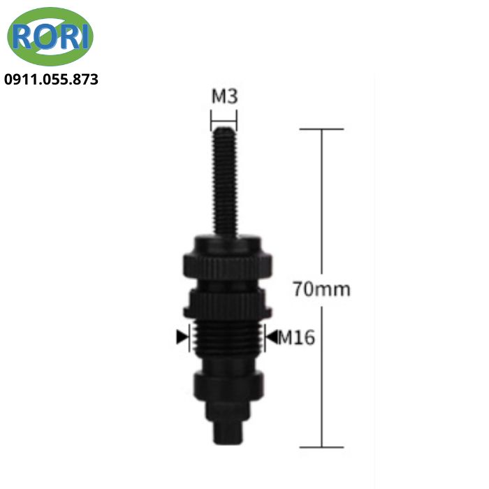 Đầu rút ốc tán M3 cho máy rút đinh tán