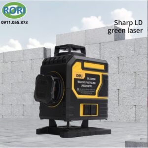 Máy cân bằng laser Deli EDL332216 là thiết bị đo đạc chuyên dụng, hỗ trợ thi công nhanh chóng và chính xác. Sản phẩm sử dụng tia laser xanh hiện đại, hiển thị rõ nét ngay cả trong môi trường ánh sáng mạnh.