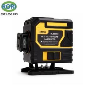 Máy cân bằng laser Deli EDL332212 là thiết bị đo đạc chuyên dụng, hỗ trợ thi công nhanh chóng và chính xác. Sản phẩm sử dụng tia laser xanh hiện đại, hiển thị rõ nét ngay cả trong môi trường ánh sáng mạnh.
