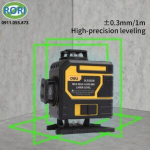 Máy cân bằng laser Deli EDL332216 là thiết bị đo đạc chuyên dụng, hỗ trợ thi công nhanh chóng và chính xác. Sản phẩm sử dụng tia laser xanh hiện đại, hiển thị rõ nét ngay cả trong môi trường ánh sáng mạnh.Máy cân bằng laser Deli EDL332216 là thiết bị đo đạc chuyên dụng, hỗ trợ thi công nhanh chóng và chính xác. Sản phẩm sử dụng tia laser xanh hiện đại, hiển thị rõ nét ngay cả trong môi trường ánh sáng mạnh.