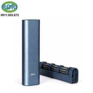 Bộ tuốc nơ vít đa năng 34 món Deli được sử dụng để tháo lắp và sửa chữa điện thoại, laptop, đồng hồ và các thiết bị điện tử gia dụng. Sản phẩm phù hợp cho công việc bảo trì, lắp ráp linh kiện kỹ thuật chính xác tại nhà hoặc cửa hàng sửa chữa chuyên nghiệp.