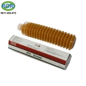 Mỡ bôi trơn THK AFA (AFA Grease) là loại mỡ đa dụng, được phát triển bởi THK. Chuyên dùng cho các hệ thống chuyển động tuyến tính như LM Guide (ray trượt), Ball Screw (vít me bi), vòng bi và cụm trượt cơ khí chính xác. Sản phẩm sử dụng dầu tổng hợp cao cấp và chất làm đặc gốc Urea, giúp giảm ma sát, bôi trơn ổn định, vận hành êm và duy trì khả năng bôi trơn trong thời gian dài.