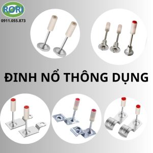Bài viết này giúp bạn nhận biết và phân biệt một số loại đinh nổ thông dụng và phổ biến trên thị trường.