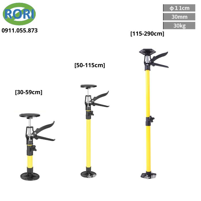Cây chống trần thạch cao kích cỡ 50 - 115cm - Ảnh 2