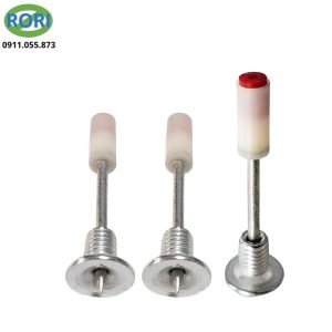 Đinh nổ ren (threaded stud pin) là loại đinh nổ có ren, phổ biến là ren M6, M8 M10 và kèm theo long đền, đai ốc tương ứng. thiết kế này giúp lắp nhanh các chi tiết, thông qua liên kết ren này.