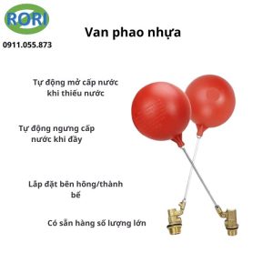 Van phao cơ DN15 là loại phao cơ bồn nước có khả năng tự ngắt nước và kiểm soát mực nước vô cùng hiệu quả và dễ dàng sử dụng. Chi phí thực hiện thấp. Nó thường được hay gọi là phao cơ chống tràn, phao cơ tự ngắt nước