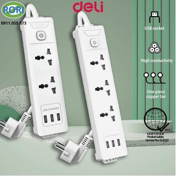 Ổ cắm điện đa năng ET407 là giải pháp phù hợp với mọi gia đình, văn phòng,... Với thiết kế nhỏ gọn nhưng đa dạng ổ cắm. Thiết bị không những đạt tiêu chí tiện lợi mà còn an toàn, chống giật trong quá trình sử dụng. Khả năng ổn áp cũng giúp bảo vệ các thiết bị điện tử hoạt động một cách hiệu quả, bền vững.