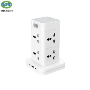 Ổ điện hình trụ ET763 là giải pháp cấp nguồn hiện đại dành cho gia đình, văn phòng và không gian làm việc chuyên nghiệp. Thiết kế dạng trụ giúp tối ưu diện tích sử dụng, đồng thời mang lại khả năng kết nối nhiều thiết bị trong cùng một thời điểm. Không chỉ tiện lợi, sản phẩm còn thiết kế theo tiêu chí an toàn, chống cháy và chống giật. Đây là lựa chọn đáng cân nhắc cho những ai cần một thiết bị cấp nguồn ổn định và bền bỉ.