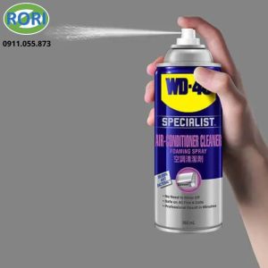 Chất tẩy rửa máy điều hòa WD40 là thiết bị vệ sinh chuyên dụng có khả năng làm sạch, khử trùng thiết bị điều hòa nhanh chóng và đạt hiệu quả cao.