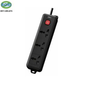 Ổ điện đa năng CT702 là dòng sản phẩm thuộc thương hiệu Deli. Sản phẩm được thiết lập các ổ điện đa năng, chất liệu bền bỉ nhằm tăng khả năng chống cháy. Ngoài ra sản phẩm còn hỗ trợ ổn áp và nâng cao độ chống giật khi sử dụng.