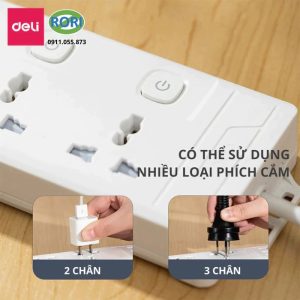 Ổ điện đa năng ET422 là lựa chọn phù hợp cho gia đình, văn phòng và cửa hàng. Sản phẩm được thiết kế hướng tới khả năng chống giật, cùng chất liệu bền bỉ, chịu nhiệt giúp sản phẩm có thể chống cháy khi sử dụng. Điều này đảm bảo an toàn cho người sử dụng.