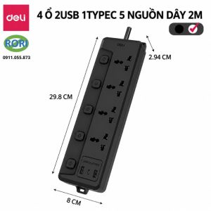 Ổ cắm điện thông minh CT711 là sản phẩm đến từ thương hiệu nổi tiếng Deli. Với thiết kế hướng tới khả năng chống cháy, chống giật, sản phẩm đáp ứng được nhiều nhu cầu sử dụng. Ổ điện đảm bảo sẽ mang đến trải nghiệm an toàn giúp người dùng yên tâm khi sử dụng lâu dài.