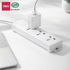 Ổ điện công suất lớn ET419 là lựa chọn phù hợp cho gia đình, văn phòng và cửa hàng cần sử dụng nhiều thiết bị điện cùng lúc. Sản phẩm thuộc thương hiệu Deli, được thiết kế bền bỉ và đáp ứng công suất lên đến 4000W. Nhờ đó, người dùng có thể yên tâm khi kết nối các thiết bị điện có công suất lớn. Khả năng chống cháy, chống giật và ổn áp cũng giúp nâng cao độ an toàn trong quá trình sử dụng.