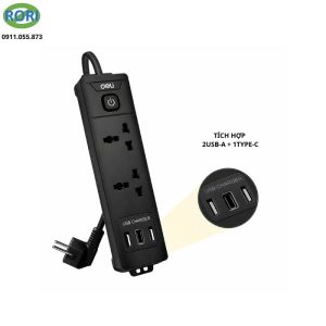 Ổ cắm điện CT707 là giải pháp cấp nguồn an toàn, hiện đại cho mọi không gian. Trong thời đại nhiều thiết bị điện được sử dụng cùng lúc, một ổ cắm chất lượng sẽ giúp việc kết nối trở nên thuận tiện hơn. Ổ cắm điện CT707 được thiết kế để đáp ứng nhu cầu sử dụng trong gia đình, văn phòng và khu vực làm việc chuyên nghiệp. Sản phẩm sở hữu thiết kế màu đen sang trọng, tích hợp cổng sạc USB và Type-C, mang đến trải nghiệm sử dụng linh hoạt, gọn gàng. Thiết kế hướng tới khả năng chống cháy, chống giật giúp đảm bảo an toàn khi sử dụng lâu dài.