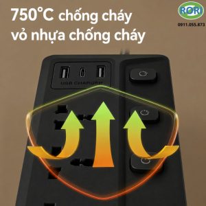 Ổ cắm điện thông minh CT711 là sản phẩm đến từ thương hiệu nổi tiếng Deli. Với thiết kế hướng tới khả năng chống cháy, chống giật, sản phẩm đáp ứng được nhiều nhu cầu sử dụng. Ổ điện đảm bảo sẽ mang đến trải nghiệm an toàn giúp người dùng yên tâm khi sử dụng lâu dài.