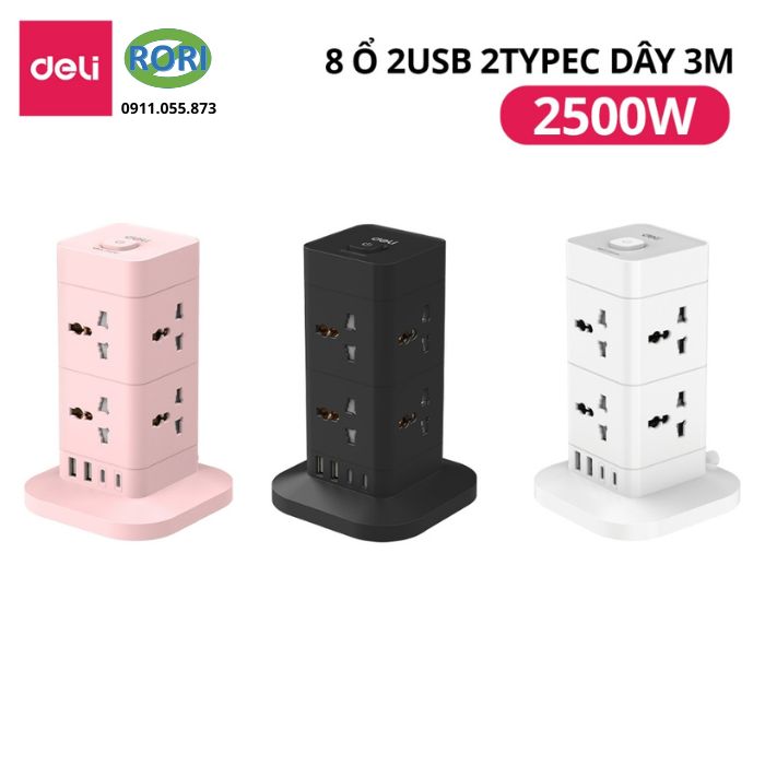 Ổ điện hình trụ ET763 là giải pháp cấp nguồn hiện đại dành cho gia đình, văn phòng và không gian làm việc chuyên nghiệp. Thiết kế dạng trụ giúp tối ưu diện tích sử dụng, đồng thời mang lại khả năng kết nối nhiều thiết bị trong cùng một thời điểm. Không chỉ tiện lợi, sản phẩm còn thiết kế theo tiêu chí an toàn, chống cháy và chống giật. Đây là lựa chọn đáng cân nhắc cho những ai cần một thiết bị cấp nguồn ổn định và bền bỉ.