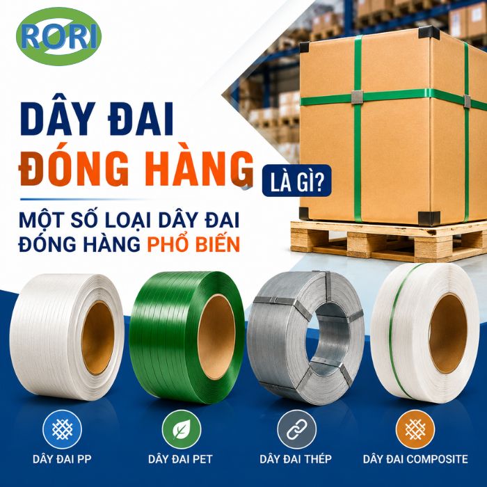 Dây đai đóng hàng là gì? những loại dây đai nào đang được sử dụng phổ biến trên thị trường? ưu - nhược điểm và ứng dụng của từng loại ra sao? Tất cả câu trả lời đều sẽ có trong bài viết này.
