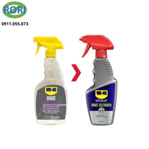 Chai bảo dưỡng xe đạp WD40 là một chất tẩy rửa được tạo nên từ hóa chất tẩy rửa dầu mỡ, dầu nhờn,... Sản phẩm được nhiều người tin dùng trong quá trình bảo dưỡng xe đạp nhằm tăng tuổi thọ xe. Giúp xe hoạt động vượt trội hơn. Đây là sản phẩm đến từ thương hiệu nổi tiếng toàn cầu, chất lượng uy tín, giá thành hợp lý.