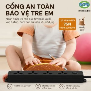 Ổ điện Deli CT704 là lựa chọn phù hợp cho gia đình, văn phòng và cửa hàng. Sản phẩm có 4 ổ cắm điện đa năng, dây dài 3 phút, công suất 2500W và dòng điện định mức 10A. Với thiết kế chống giật, sản phẩm đáp ứng tốt nhu cầu sử dụng điện an toàn hằng ngày.