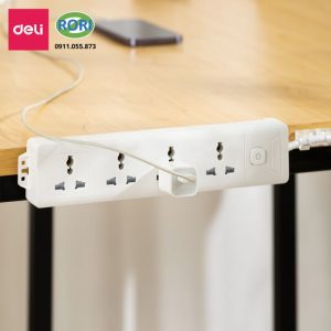 Ổ cắm điện đa năng ET404 là lựa chọn phù hợp cho gia đình, văn phòng và cửa hàng. Sản phẩm được trang bị 4 ổ cắm điện tiện lợi, dây nguồn dài 3m và công suất tối đa 2500W-10A. Thiết kế chắc chắn giúp cấp điện ổn định cho nhiều thiết bị điện tử, đồng thời tăng khả năng ổn áp và hỗ trợ chống giật trong quá trình sử dụng.