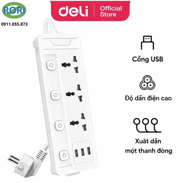 Ổ điện thông minh ET410 là giải pháp cung cấp nguồn điện an toàn và tiện lợi cho mọi không gian. Đây là ổ điện đa năng hỗ trợ chống giật, chống cháy vô cùng an toàn trong quá trình sử dụng.